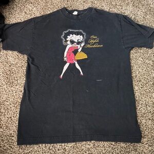 Vintage Black Betty Boop Tee